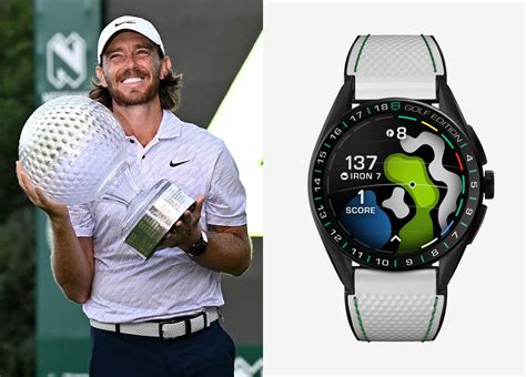 are golfers wearing watches.